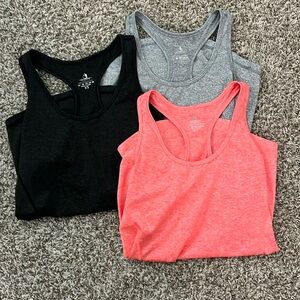 set of 3 amazon workout tank tops